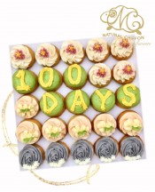 mini cupcake set E (10個字母)